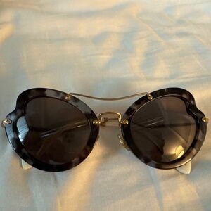 MIU MIU SCENIQUE Butterfly 11R Sunglasses MU11RS